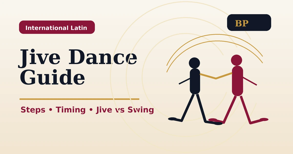 Jive Dance Guide: Steps, Timing & Jive vs Swing | Ballroom Pages