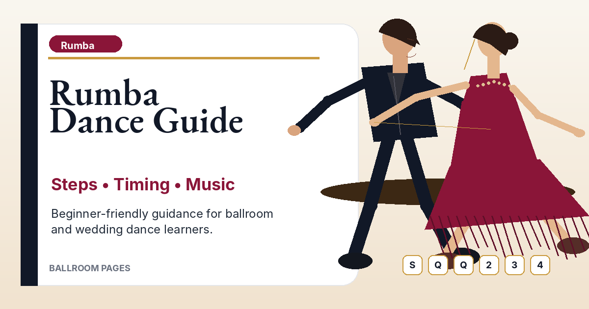 Rumba Dance Guide: Steps, Timing, Music & Tips | Ballroom Pages