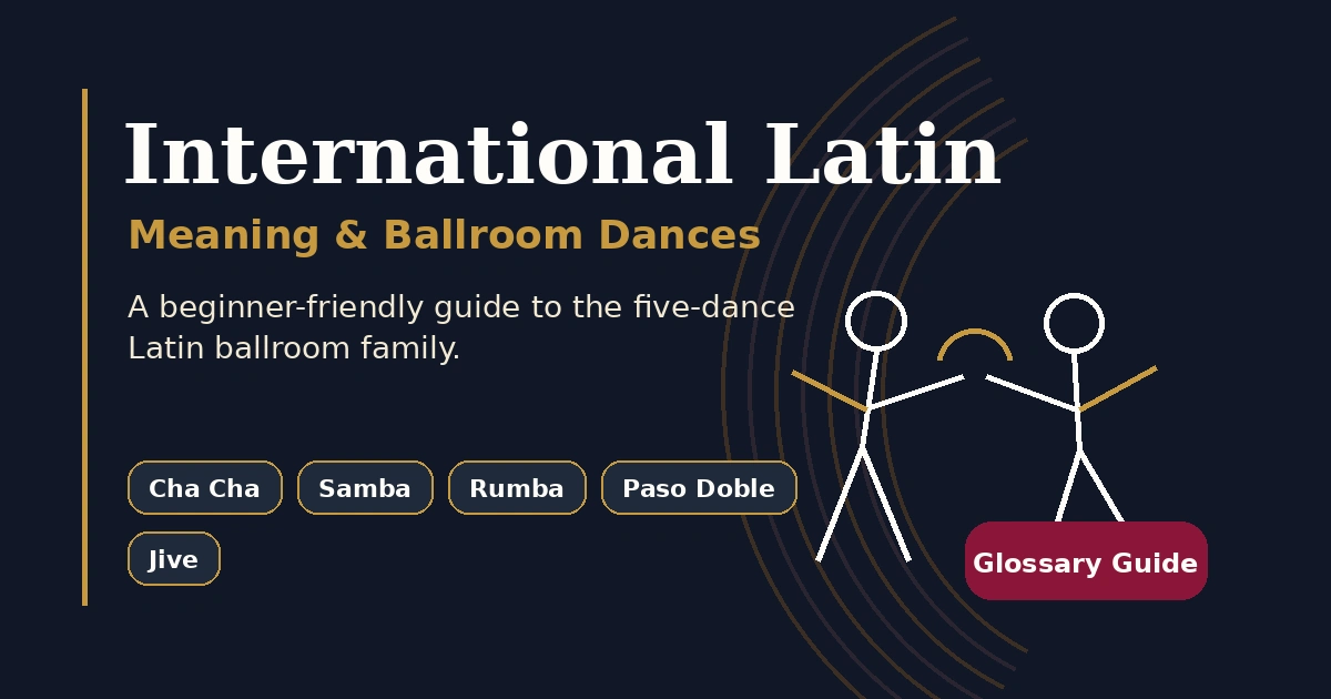 Latin Def International Latin: Meaning & Ballroom Dances | Ballroom Pages